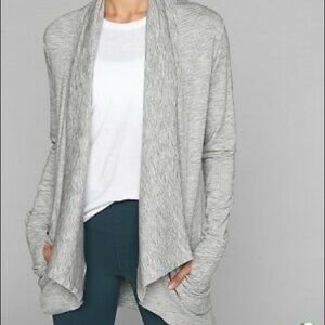 Athleta - Studio Wrap in grey